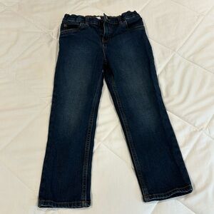 Boys Carter’s straight jeans with adjustable waist size 5t.